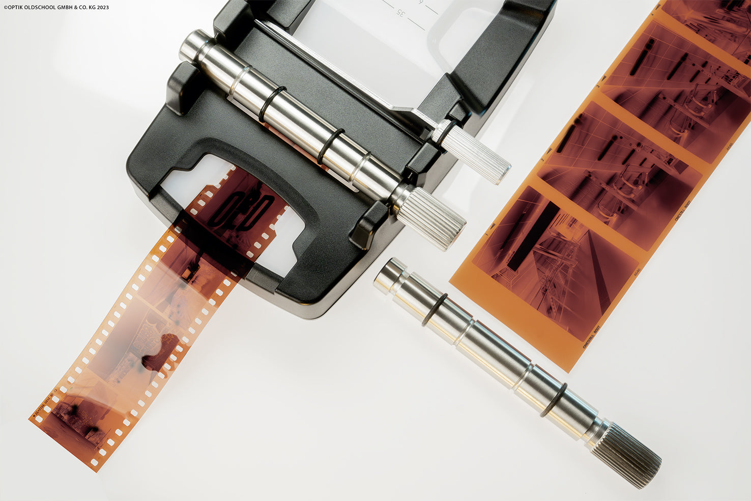 Optik Oldschool Film Killer negative and film cutter